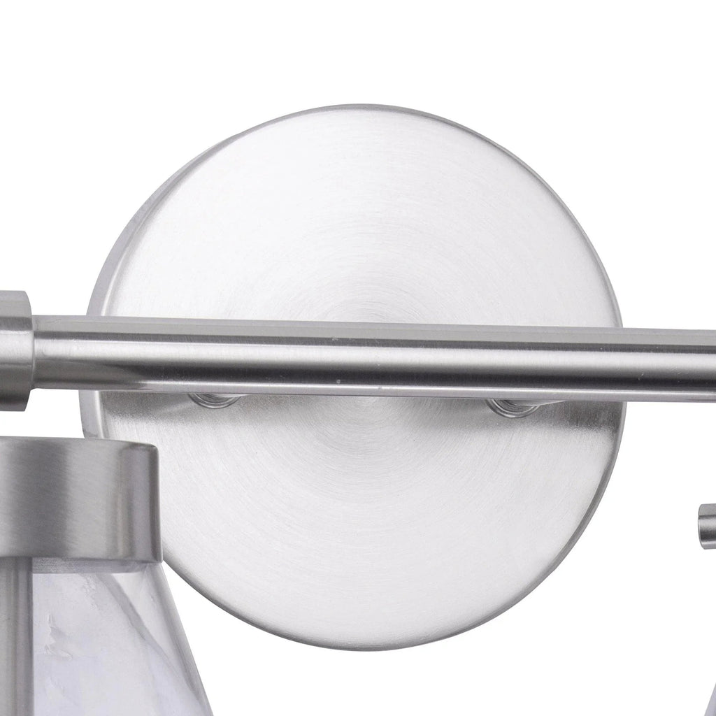 Gleam Modern Farmhouse 2-Light Vanity Light