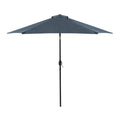Halo Modern 8.8' Outdoor Tilting Umbrella Tilt-Adjustable with UV 50+, Base Excluded