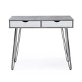 Laurel Small Desk with Drawers for Bedroom Home Office or Dorm
