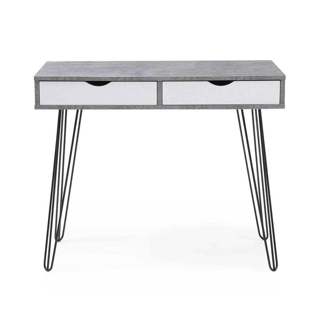 Laurel Small Desk with Drawers for Bedroom Home Office or Dorm