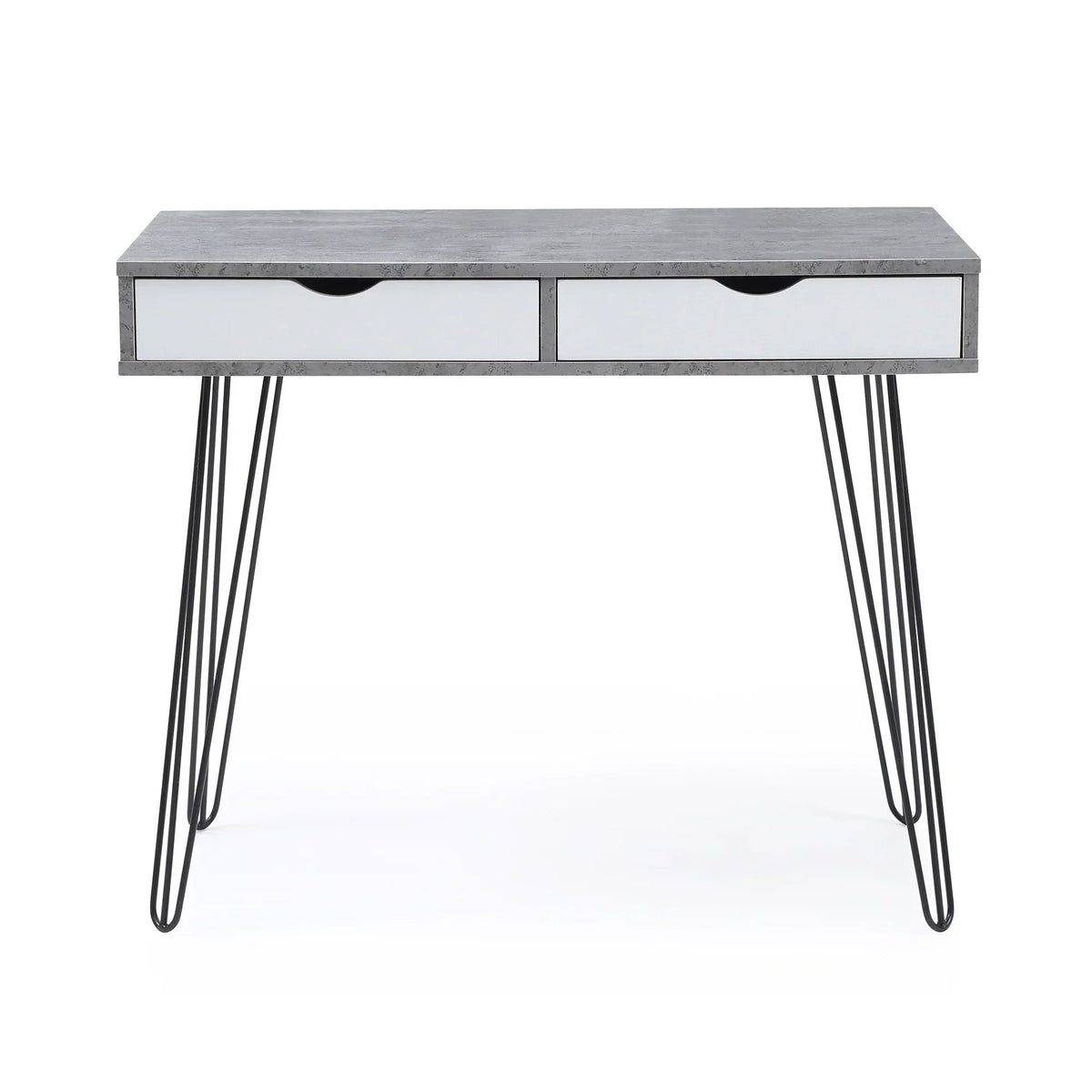 Laurel Small Desk with Drawers for Bedroom Home Office or Dorm
