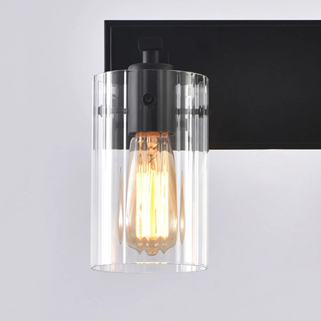 21 Inch Lilith Modern Black 3-Light Mirror Vanity Light