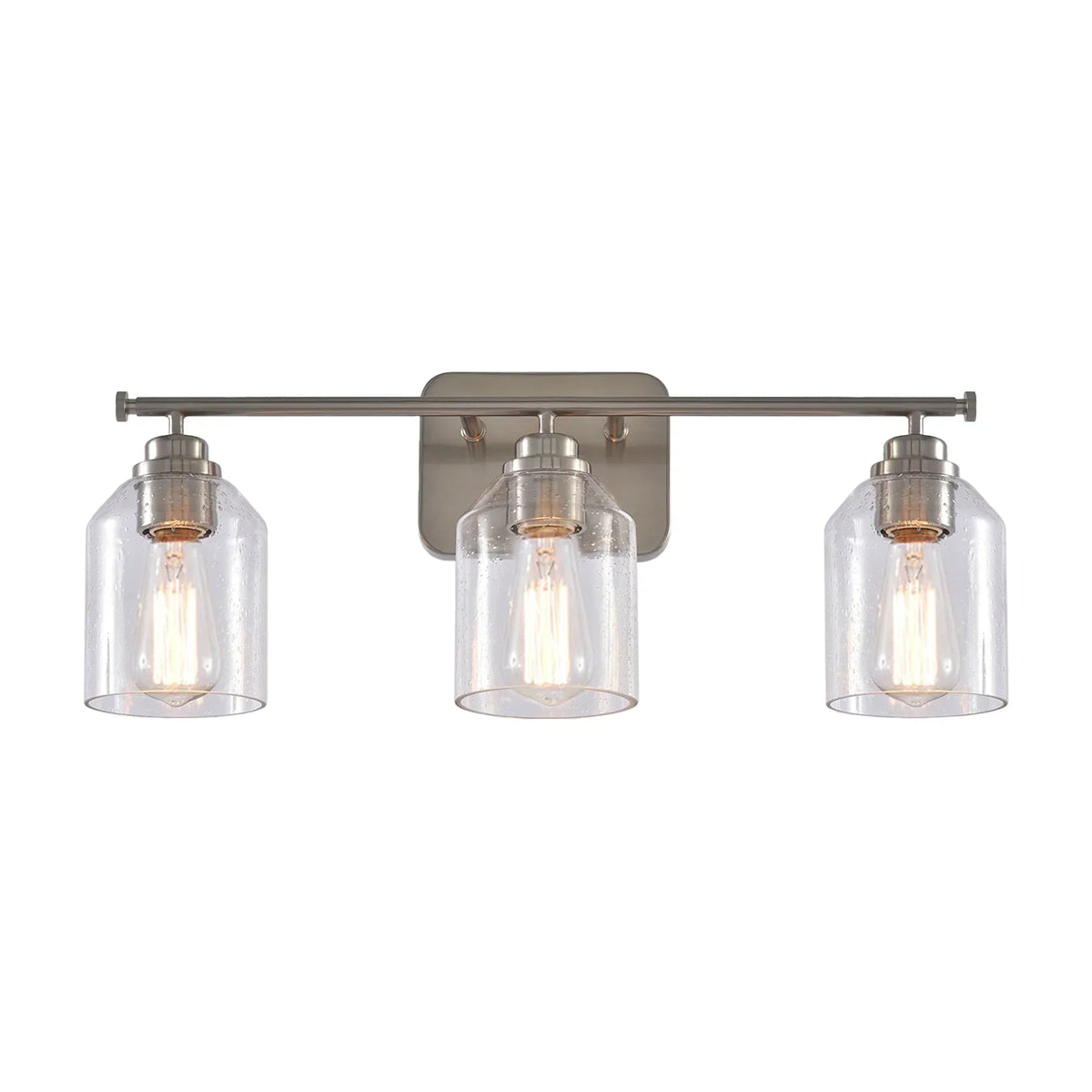 22 Inch Renata Modern Brush Nickel 3-Light Mirror Vanity Light