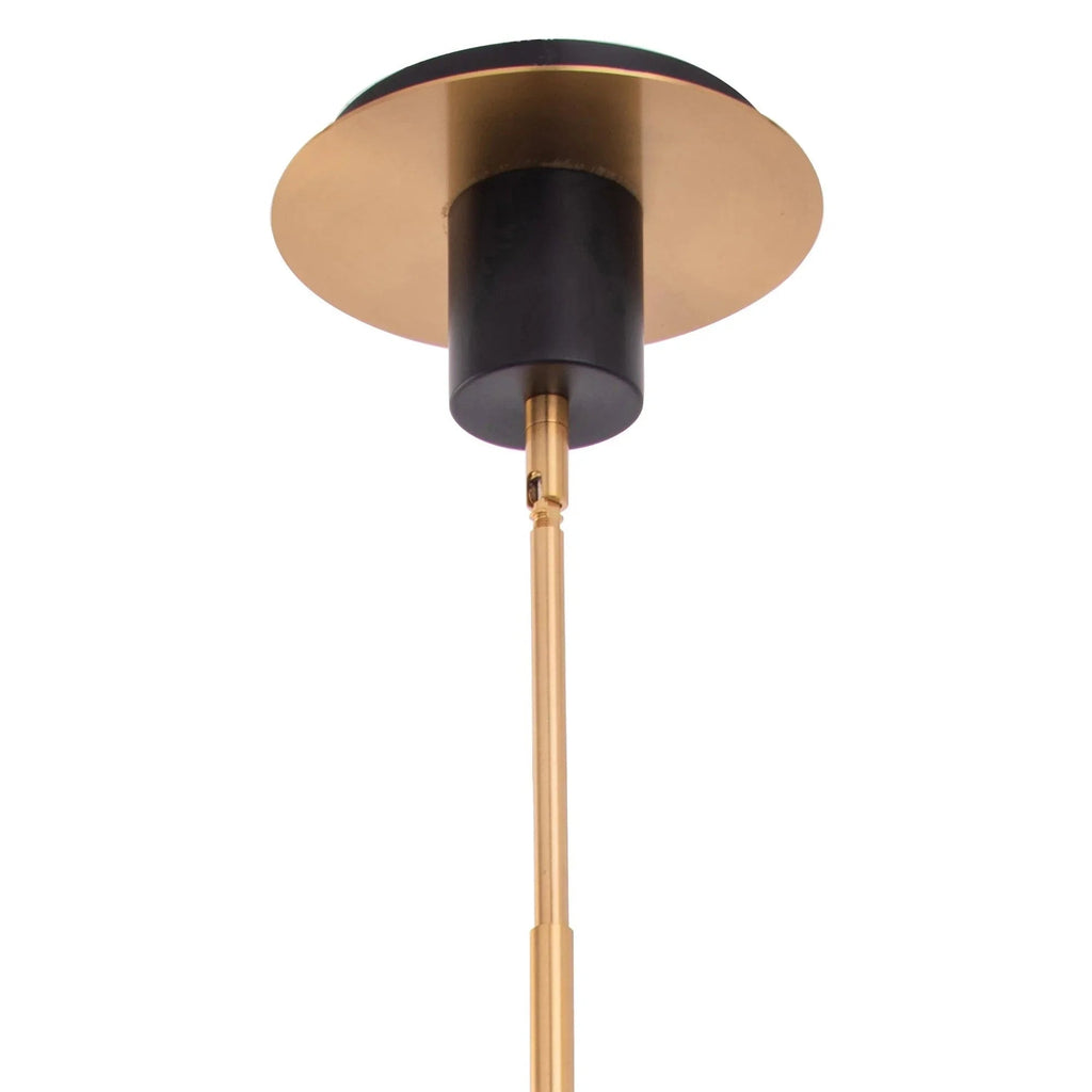 Spark Modern Gold 5 Light Dimmable Chandelier