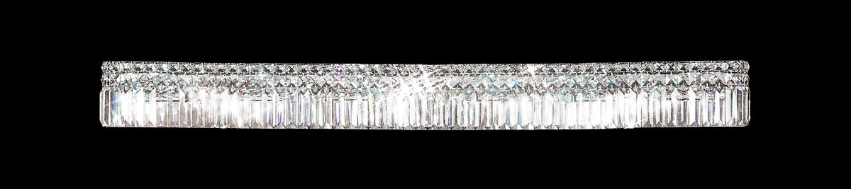 James R. Moder Prestige Collection 12-Light Wall Sconce / Vanity — Silver, 48in — Castelune Home
