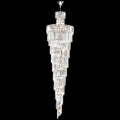 James R. Moder Contemporary Europa Collection 39-Light Large Entry Crystal Chandelier — Silver, 32in — Castelune Home