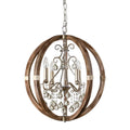 Retha Brown 4-Light Caged Island Pendant Lights